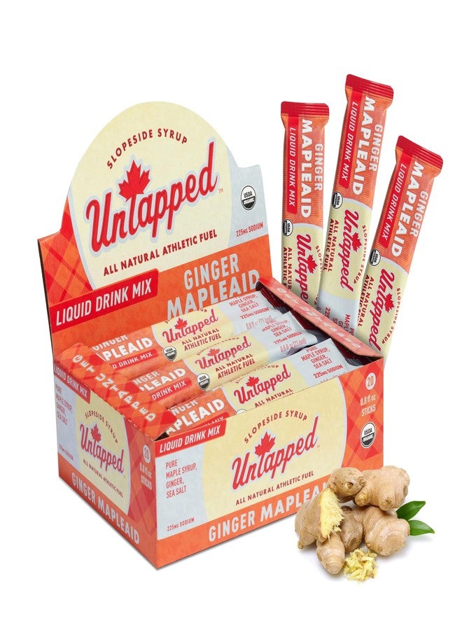 UnTapped Liquid Ginger Mapleaid - Individually Packaged - Box of 20 - Image 1